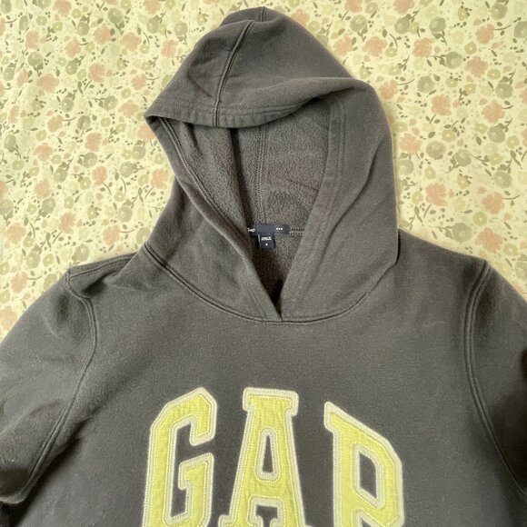 GAP Hooded Sweatshirt Size Small - Unisex - Dark Blue - Vintage - Picture 4 of 10